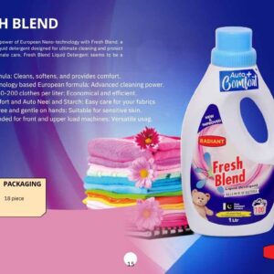 RFresh Blend Liquid Detergent for clothes washing and laundry cleaning