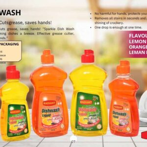 Dish Wash Liquid (Powerful Grease Remover & Sparkling Clean Formula)